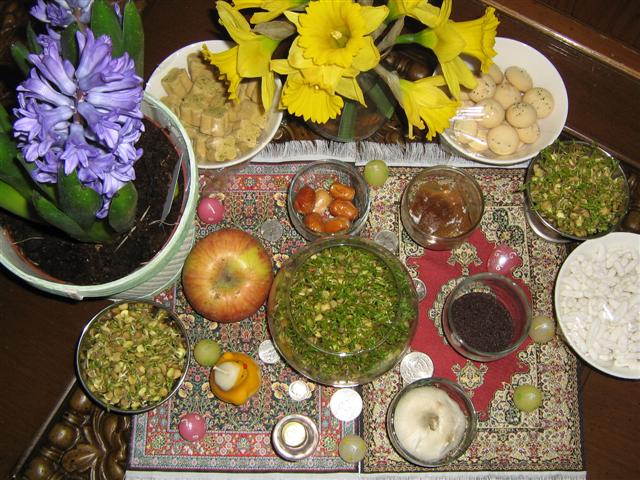 How to write happy new year in persian